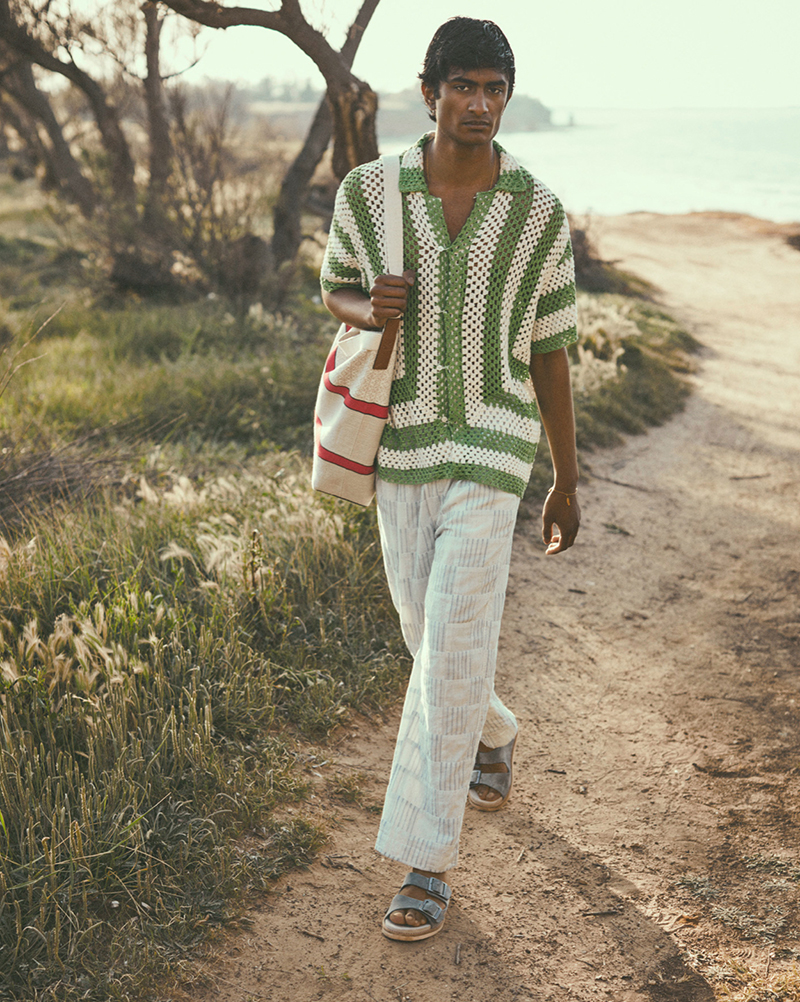 » Rishi Models 'Endless Summer' Style for Matches Fashion Rishi Robin Model 2022 Editorial MatchesFashion 002