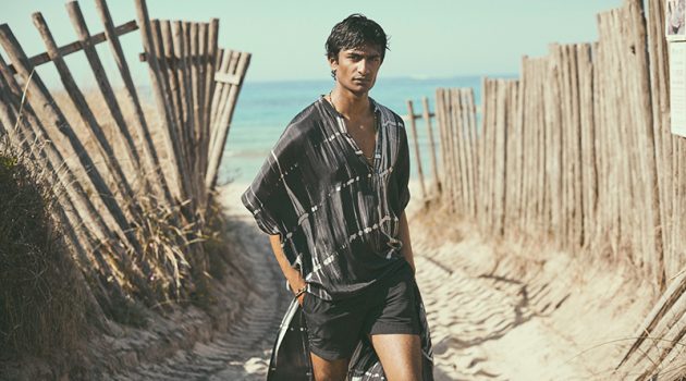 Rishi Models 'Endless Summer' Style for Matches Fashion