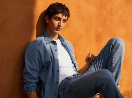 Sunset in the Country: Takfarines Dons Massimo Dutti Fall Style