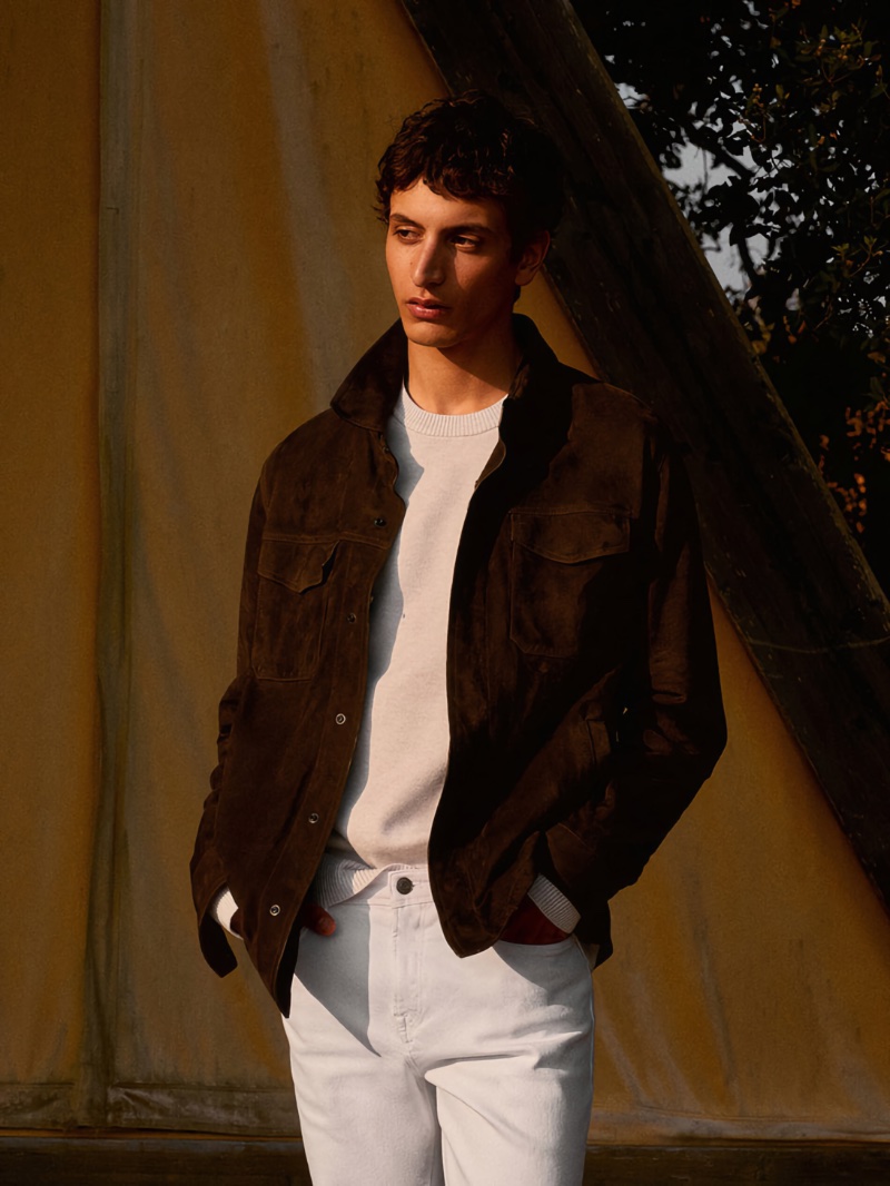 Massimo Dutti Editorial Fall 2022 Takfarines Bengana Model