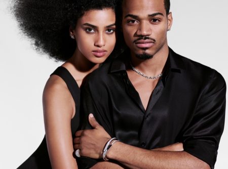 Imaan Hammam Tyshawn Jones Tiffany & Co. Campaign 2022 Tiffany Lock