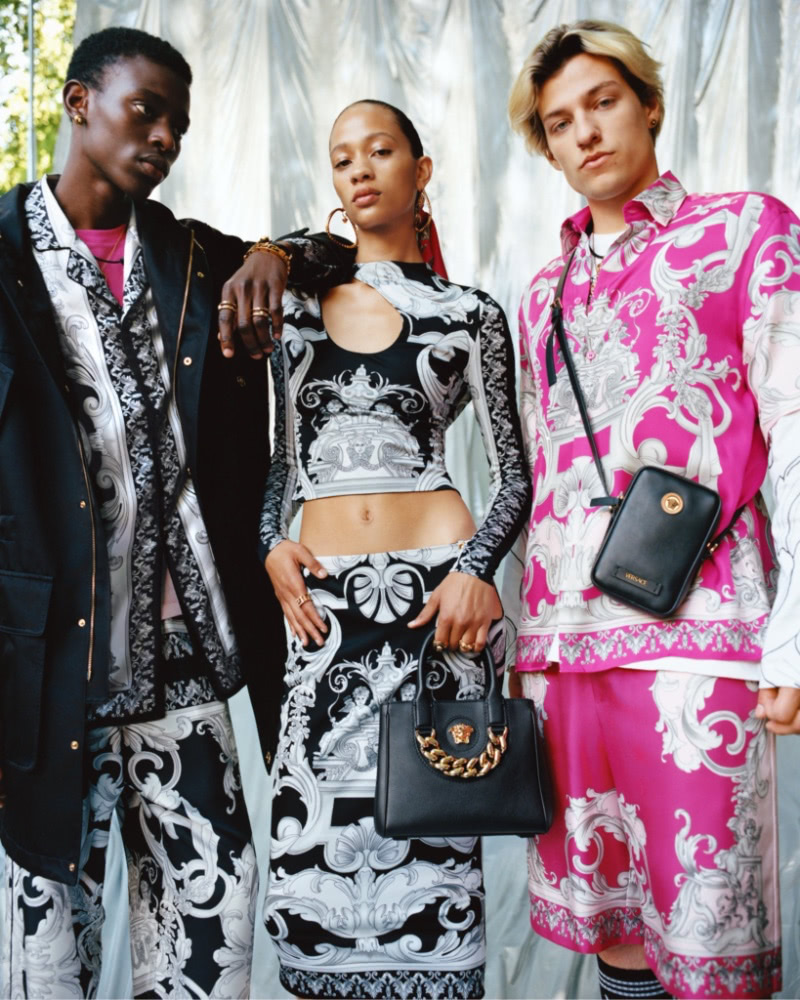 Jake Bongiovi & Adamu Bulus Star in Versace Campaign