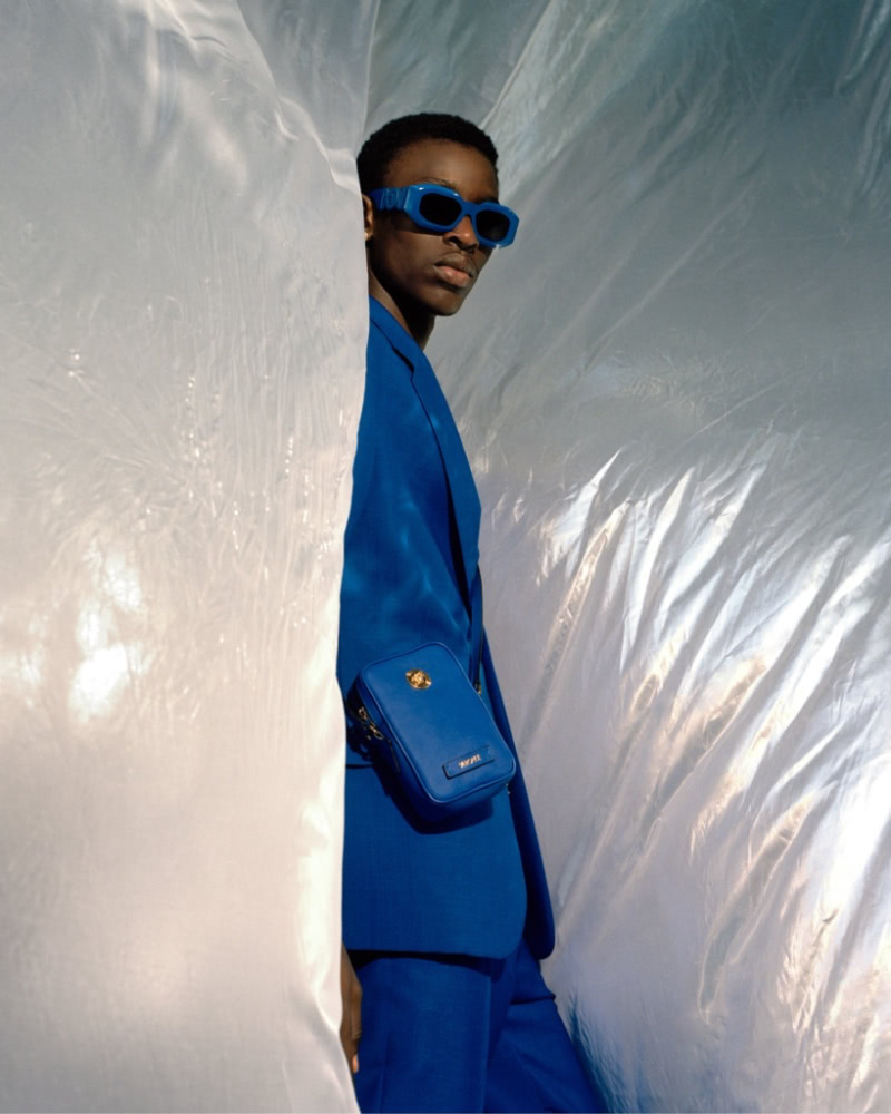 Versace Campaign Pre-fall 2022 Jake Bongiovi Adamu Bulus Model