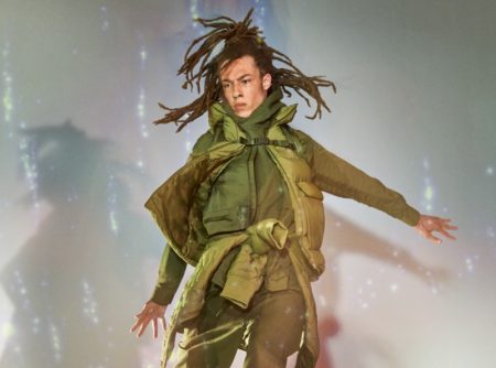 Kobi Ajavon Baron Cohen Model Dreads Y-3 Campaign Fall 2022 Men