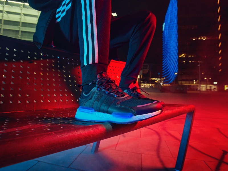 Karim Benzema & Bizarrap Rock adidas Originals NMD V3 Silhouette Sneakers