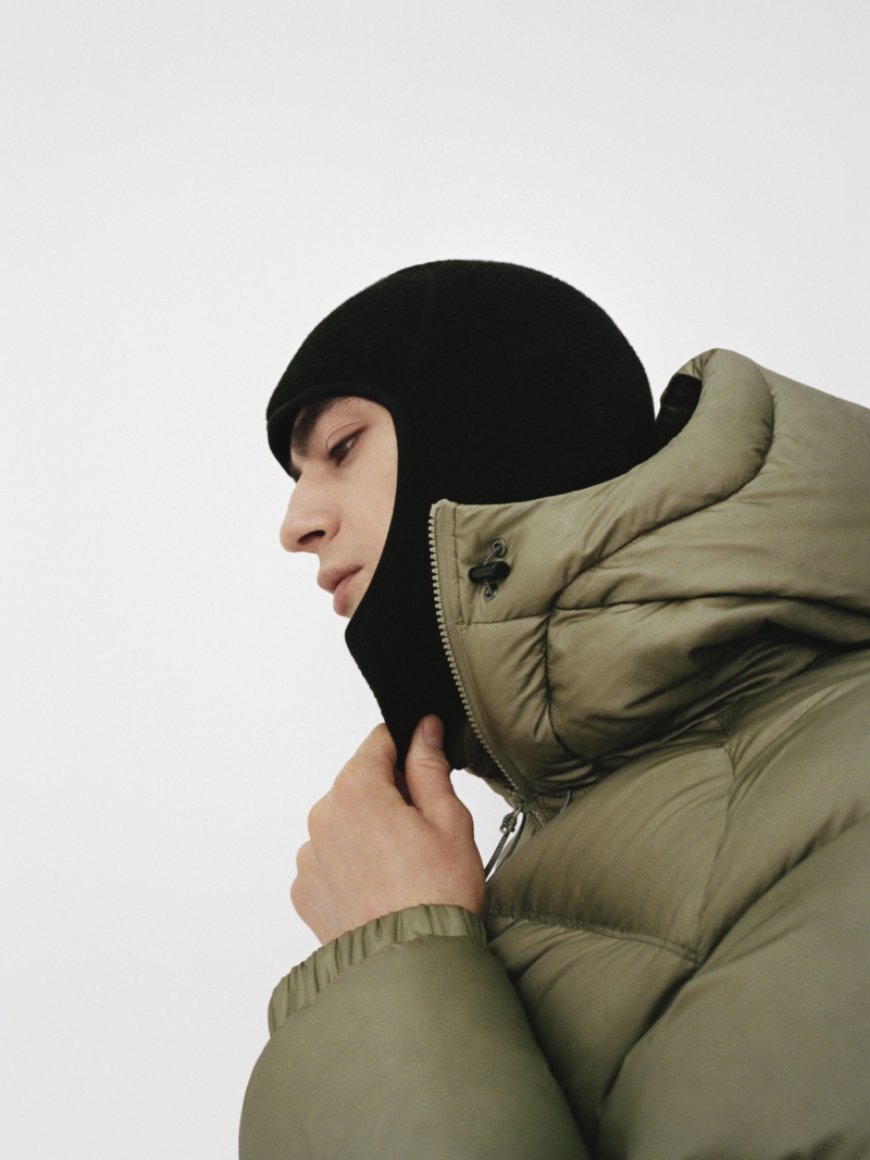 ARKET Men Fall 2022 Gena Malinin Model Balaclava » Gena Slips Into Cozy Knits + More for ARKET ARKET Men Fall 2022 Gena Malinin Model Balaclava