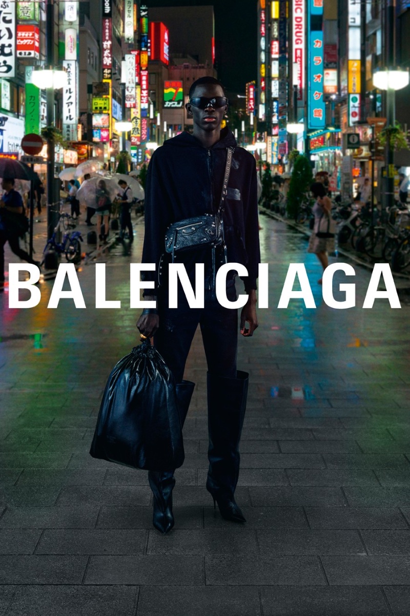 Balenciaga Campaign Men Fall 2022 Khadim Sock Model