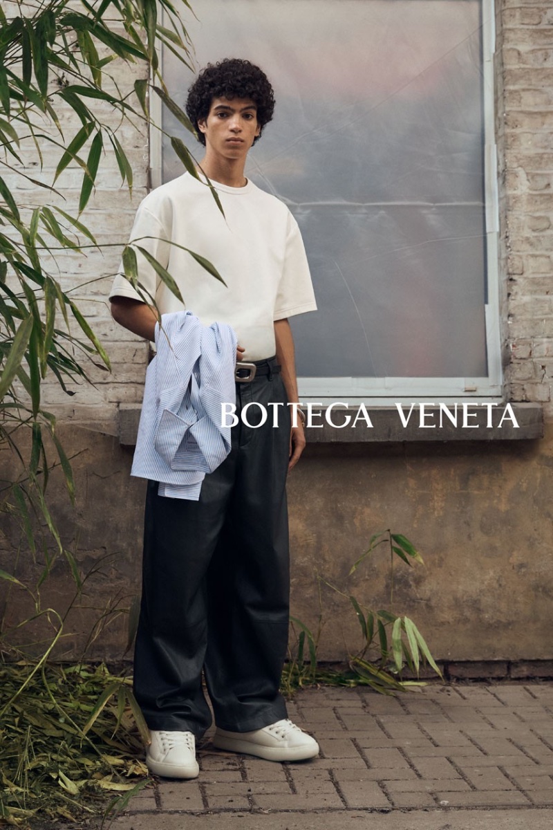 Bottega Veneta Campaign Men Fall 2022 Leo Comanescu Model