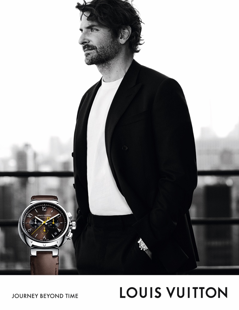 Louis Vuitton Tambour Twenty Watch Campaign 2022 Bradley Cooper