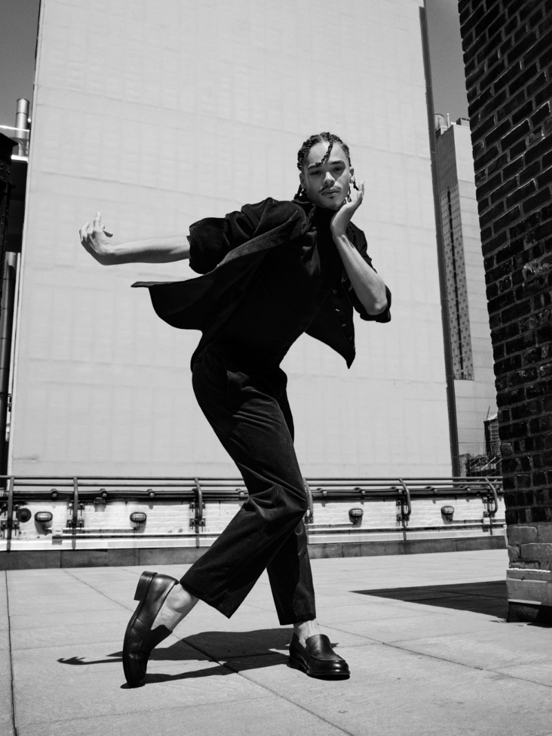 José Miguel Lapaz-Rodriguez Dancer COS Men Campaign Fall 2022