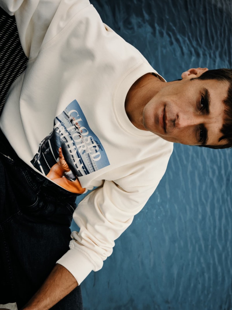 Closed Campaign Men Summer 2022 Clément Chabernaud Model