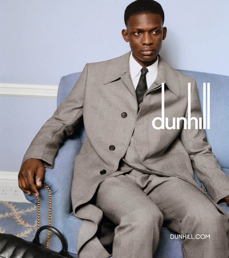 Dunhill Campaign Fall 2022 Malick Darbo Model 