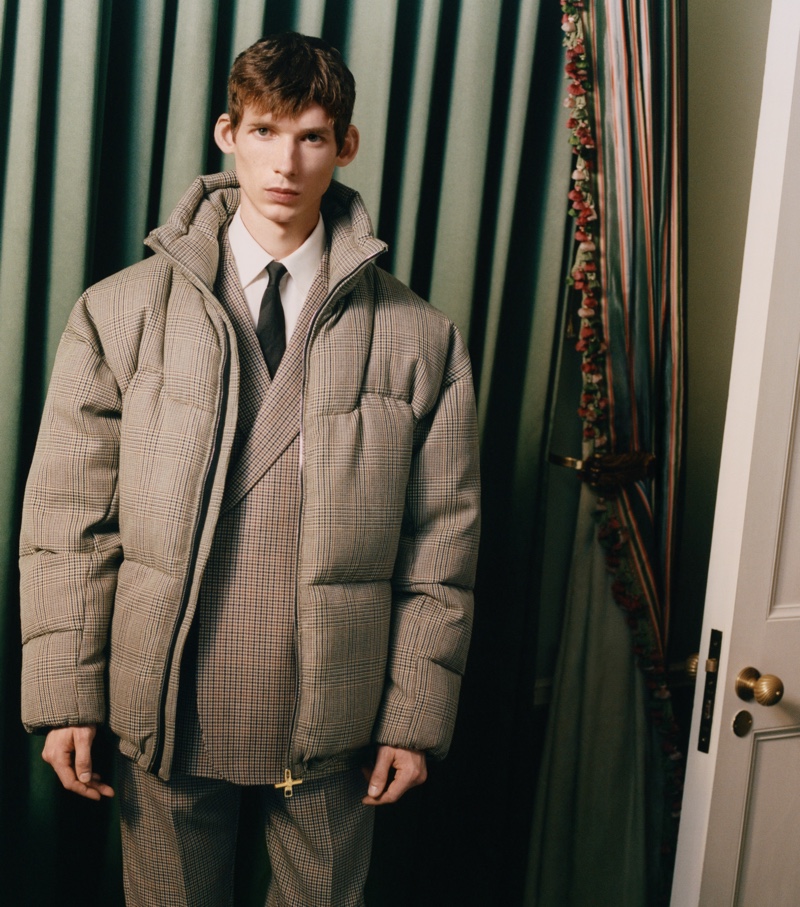 Tancrede Scalabre Model Dunhill Campaign Fall 2022 » Dunhill Celebrates the Sartorial Uniform with Fall '22 Campaign Tancrede Scalabre Model Dunhill Campaign Fall 2022