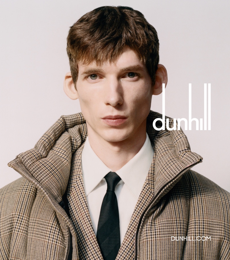 Dunhill Campaign Fall 2022 Tancrede Scalabre Model 