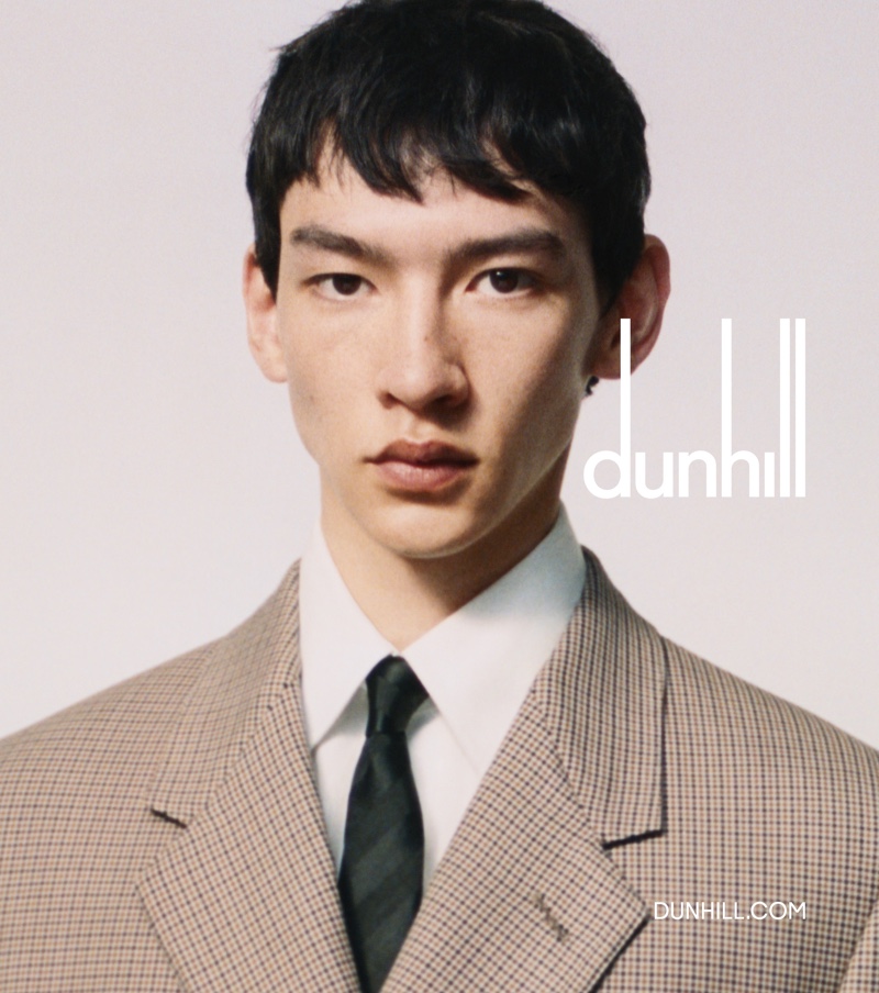 Dunhill Campaign Fall 2022 Felix Cheong-MacLeod Model 