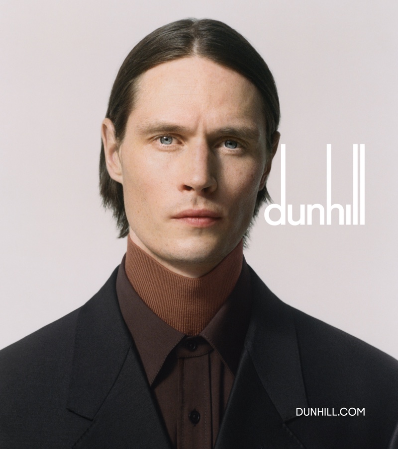 Dunhill Campaign Fall 2022 Andrew Westermann Model 