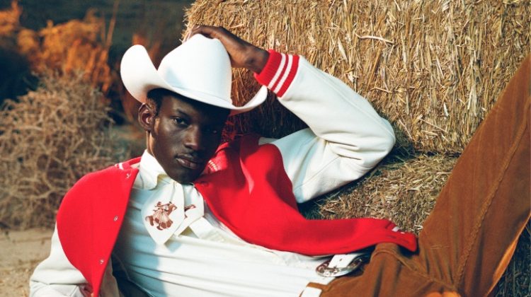 GANT x Wrangler Campaign 2022 Momo Ndiaye Model