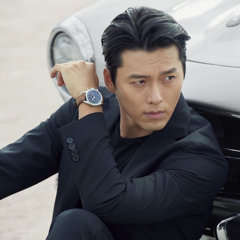 Hyun Bin Actor OMEGA Speedmaster '57 Watch Campaign