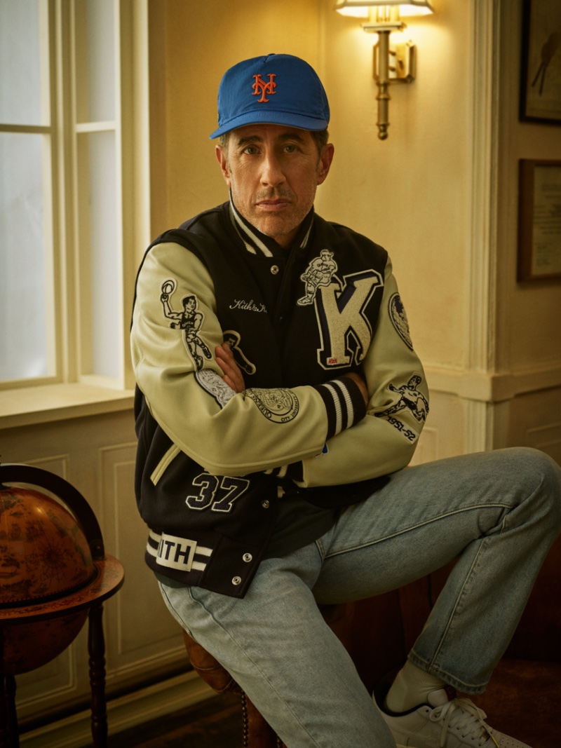 Jerry Seinfeld Kith Campaign Fall 2022 Varsity Jacket