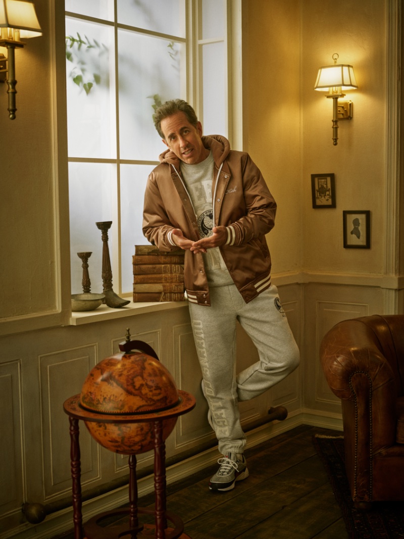 Jerry Seinfeld Kith Campaign Fall 2022 » Jerry Seinfeld Fronts Kith Fall '22 Campaign Jerry Seinfeld Kith Campaign Fall 2022