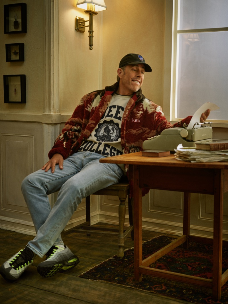 Jerry Seinfeld Kith Campaign Fall 2022 Fleece Jacket Jeans » Jerry Seinfeld Fronts Kith Fall '22 Campaign Jerry Seinfeld Kith Campaign Fall 2022 Fleece Jacket Jeans