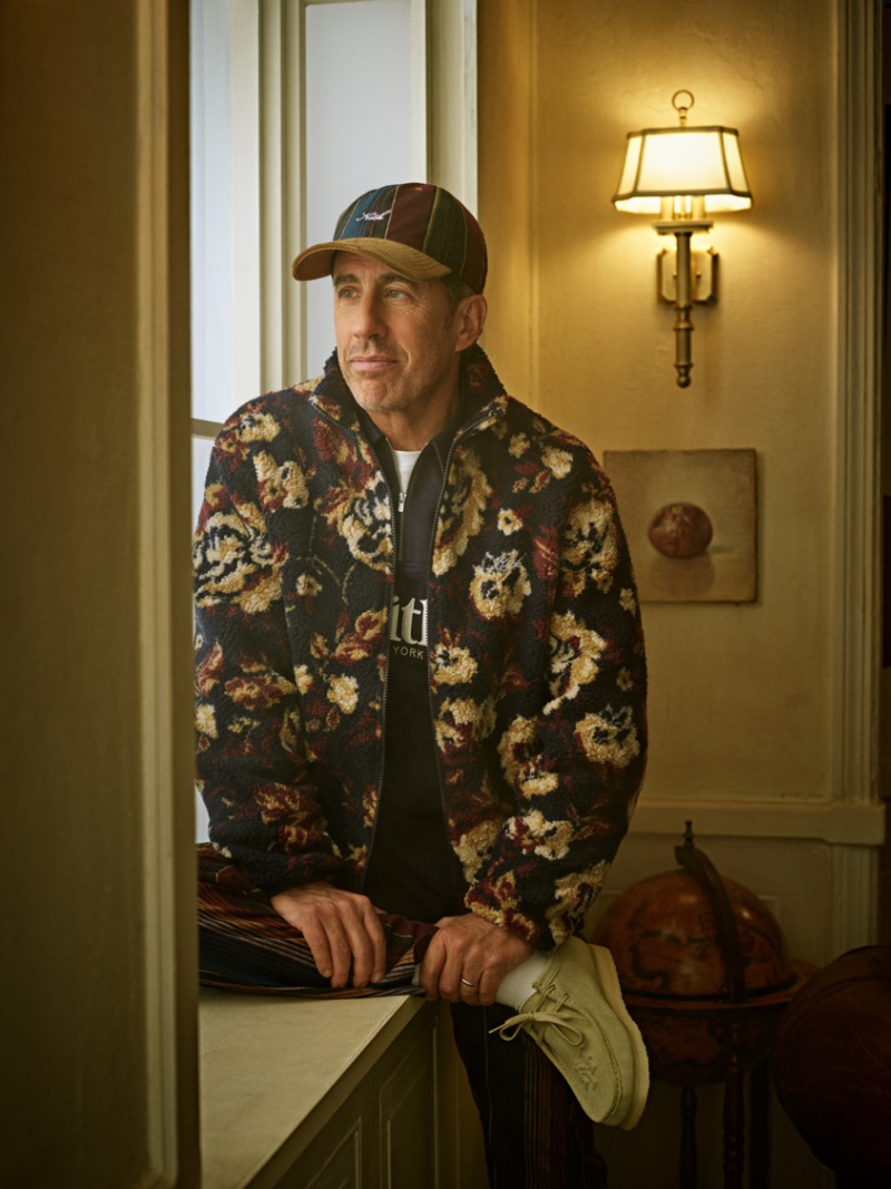 Jerry Seinfeld Kith Campaign Fall 2022 Fleece Outerwear » Jerry Seinfeld Fronts Kith Fall '22 Campaign Jerry Seinfeld Kith Campaign Fall 2022 Fleece Outerwear