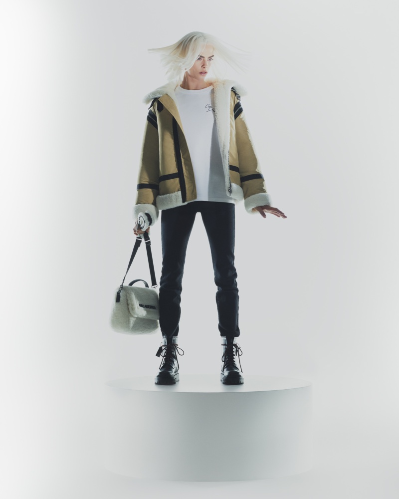 Karl Lagerfeld 2022 Cara Loves Karl Capsule Collection Lookbook 010