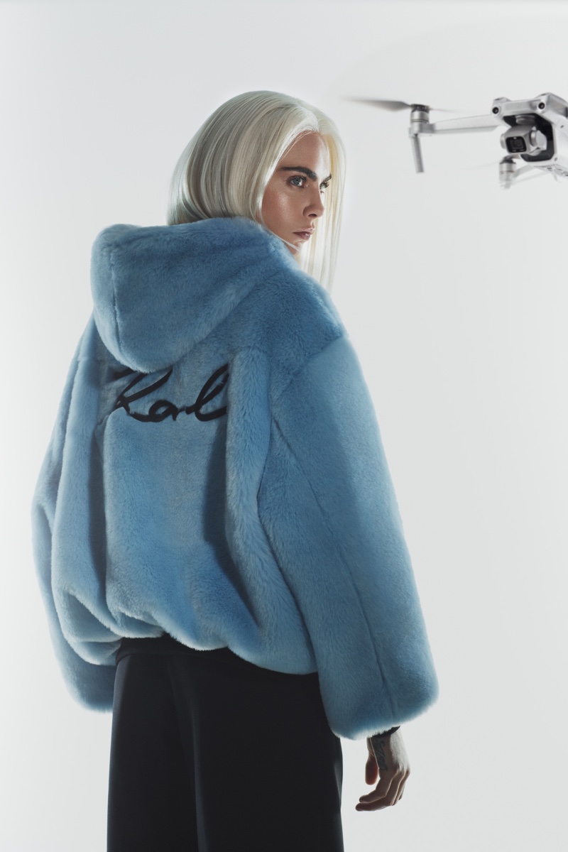 Karl Lagerfeld 2022 Cara Loves Karl Capsule Collection Lookbook 013