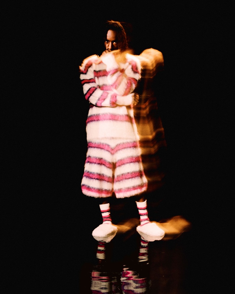 KayCyy Striped Mohair Sweater Shorts Mr Porter Marni 2022 » Marni Mania: KayCyy Makes a Splash for Mr Porter KayCyy Striped Mohair Sweater Shorts Mr Porter Marni 2022