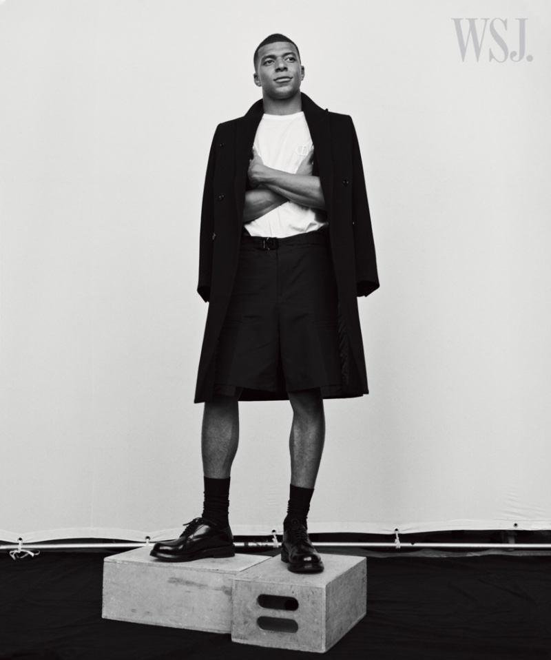 Kylian Mbappé WSJ. Magazine 2022 Dior Men