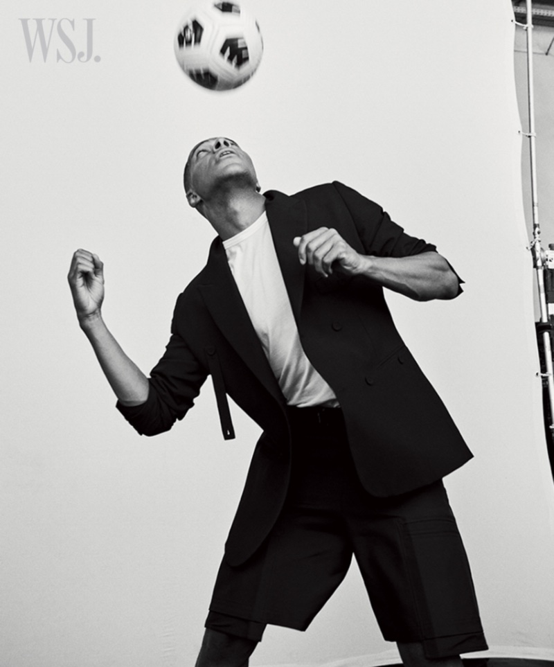 Kylian Mbappé Covers WSJ. Magazine, Wears Dior Men
