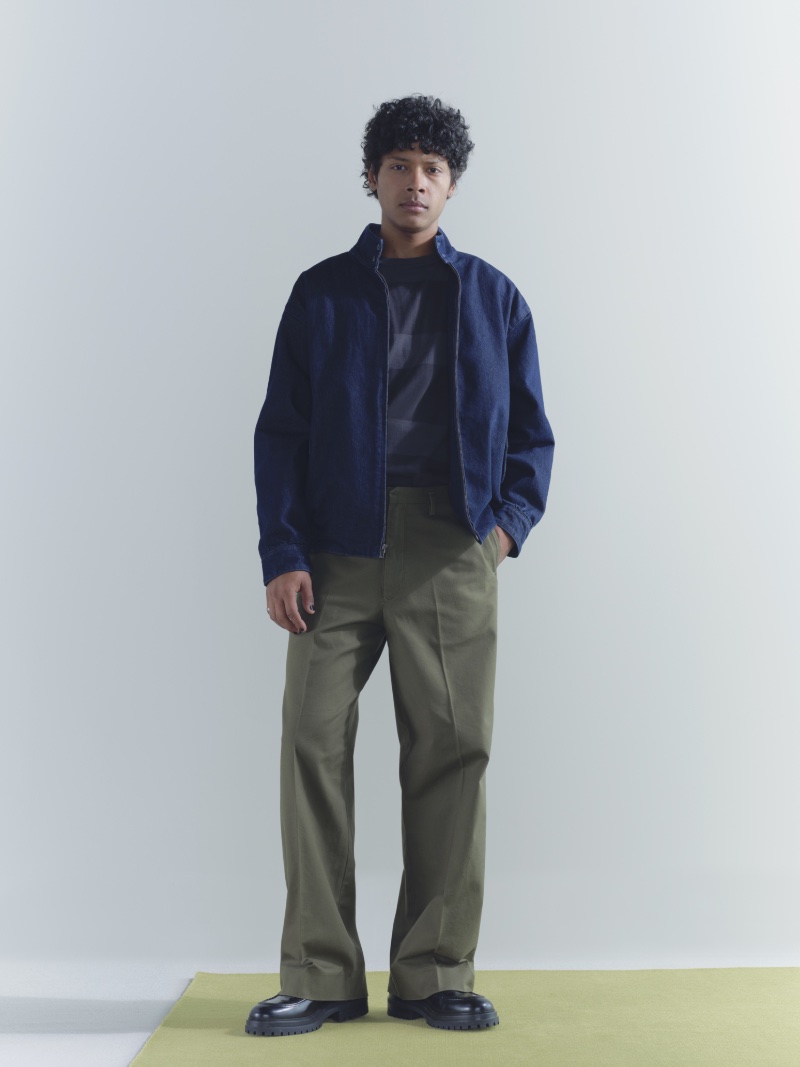 Levi's Made & Crafted Men Fall 2022 Michael Martin Model