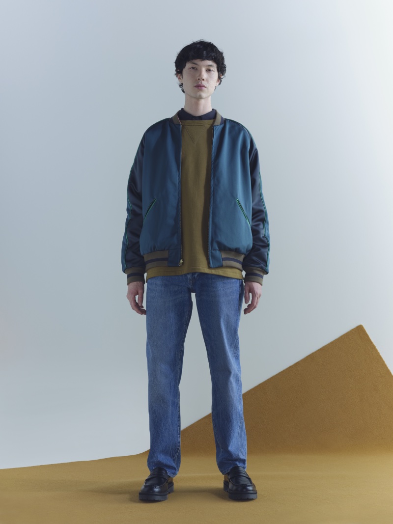Emile Woon Model Levi's Made & Crafted Men Fall 2022