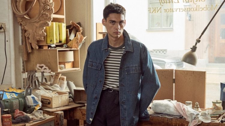 Madewell Men Campaign Fall 2022 Ludwig Wilsdorff Model Denim