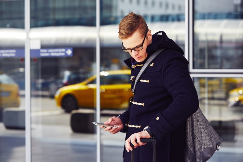 Man Dufflecoat Watch Airport