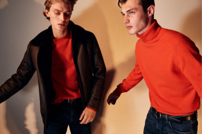 Leon Dame Kit Butler Model Massimo Dutti Limited Edition Collection Men Fall 2022 Campaign