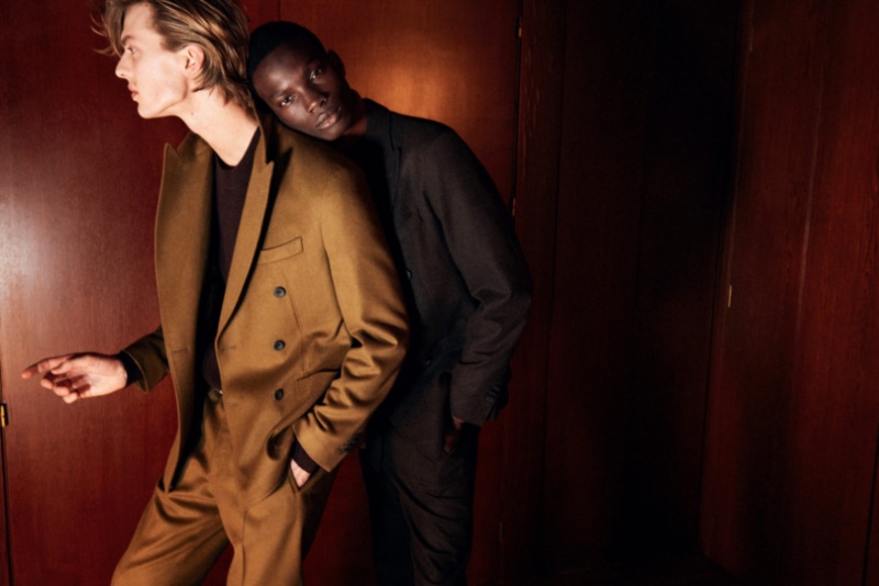 Leon Dame Dara Gueye Model Massimo Dutti Limited Edition Collection Men Fall 2022