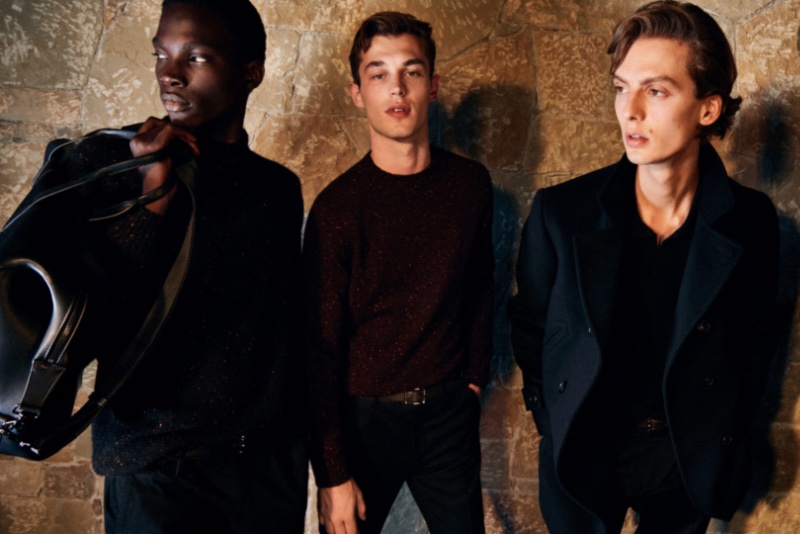 Massimo Dutti Limited Edition Collection Men Fall 2022 Campaign Dara Gueye Kit Butler Leon Dame Model