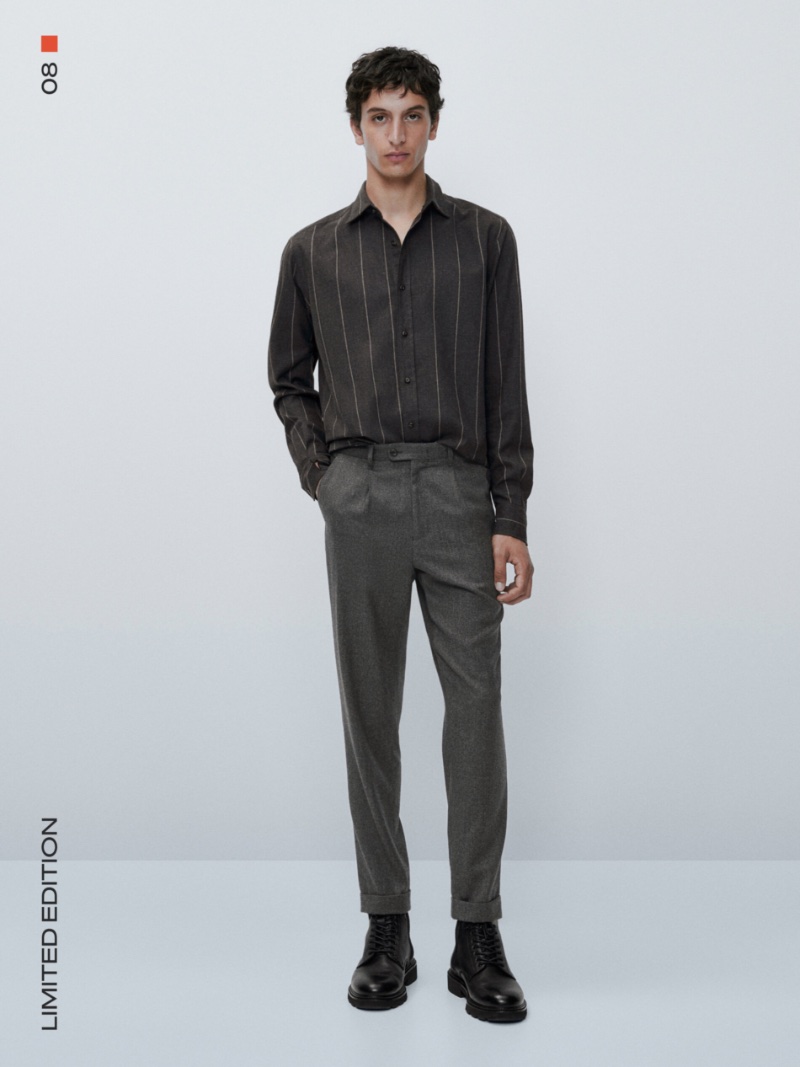 Massimo Dutti Men Limited Edition Collection Lookbook Fall 2022 047