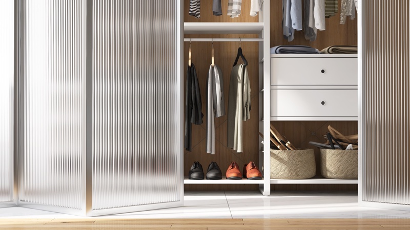 Mens Closet Shoes Clothing Storage Space