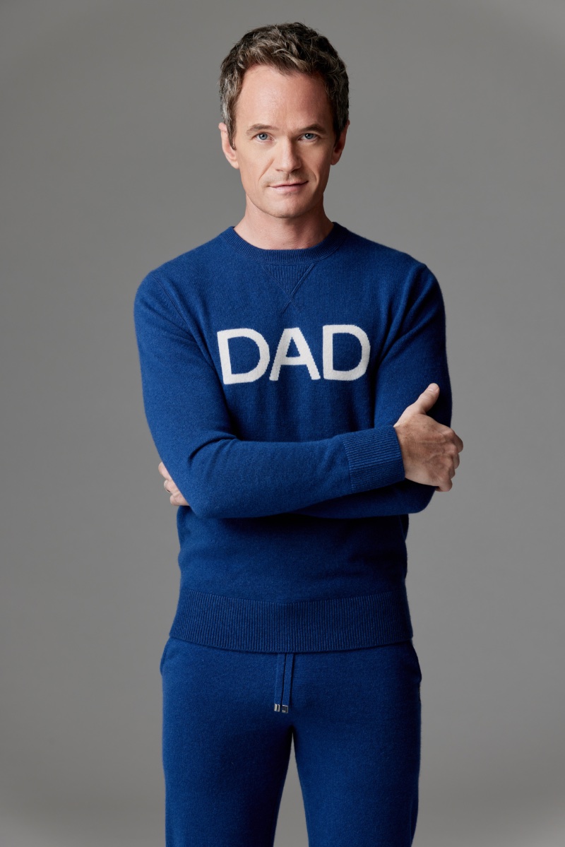 Cashmere DAD Sweatshirt Ron Dorff x Neil Patrick Harris Collection 2022 » Neil Patrick Harris Collabs with Ron Dorff Cashmere DAD Sweatshirt Ron Dorff x Neil Patrick Harris Collection 2022