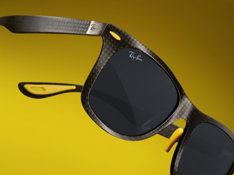 Ray Ban Wayfarer Carbon Fiber Scuderia Ferrari 005