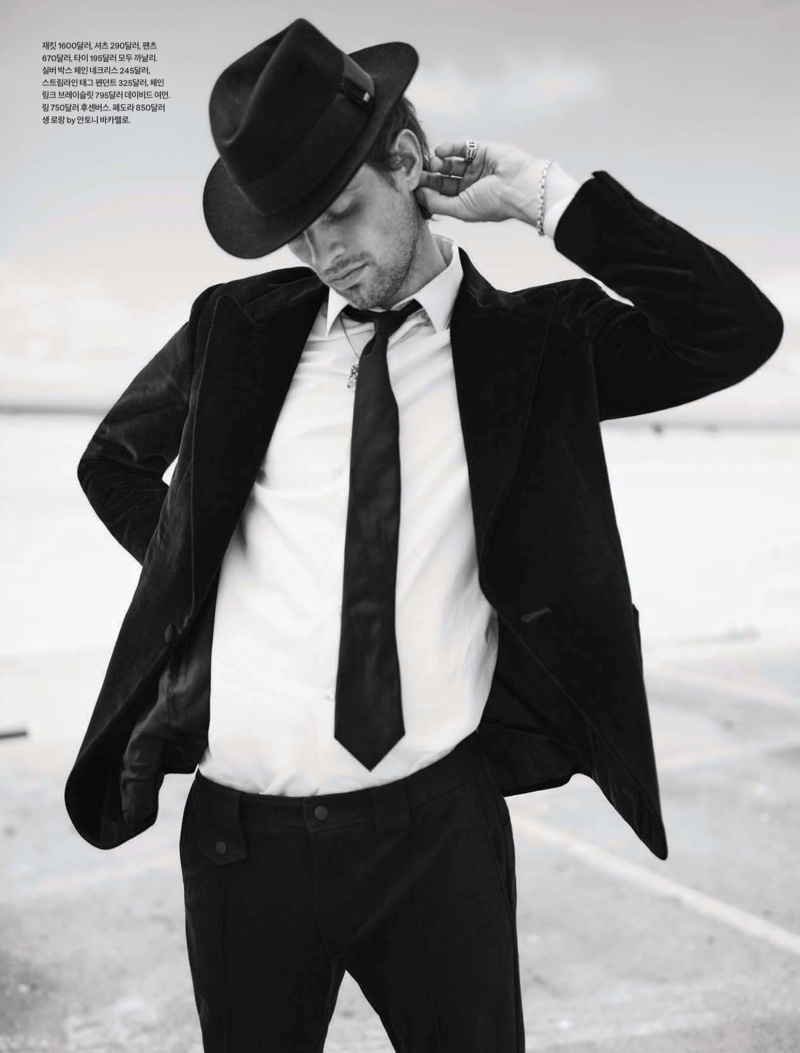 » Rocky Tackles Bold Style for Esquire Korea Rocky Harwood Esquire Korea Fashion Editorial 2022 003