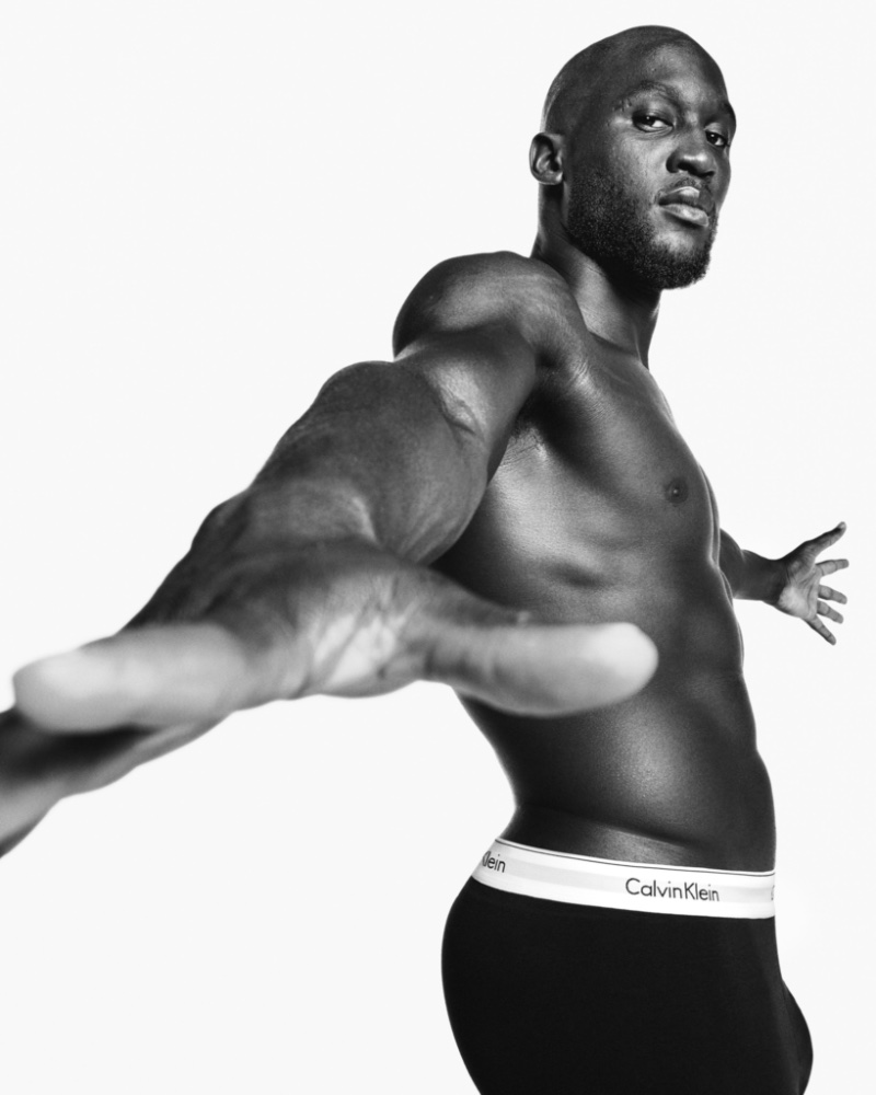 Romelu Lukaku Calvin Klein Underwear Campaign