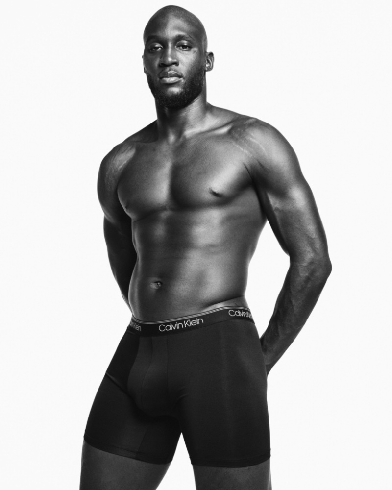 Romelu Lukaku Calvin Klein Underwear Advertisement 2022