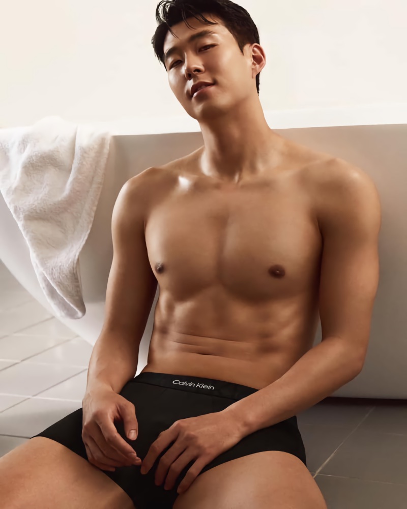Son Heung-Min Underwear Ad Calvin Klein Campaign 2022