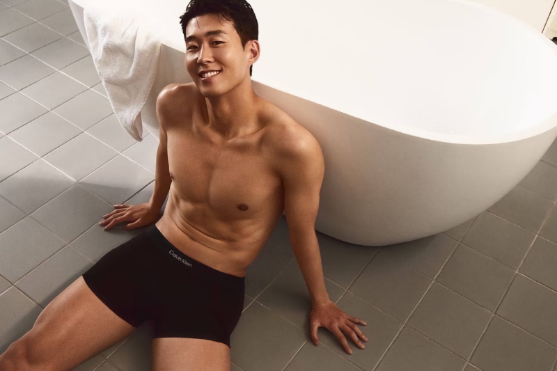 Son Heung-Min Calvin Klein Underwear Campaign