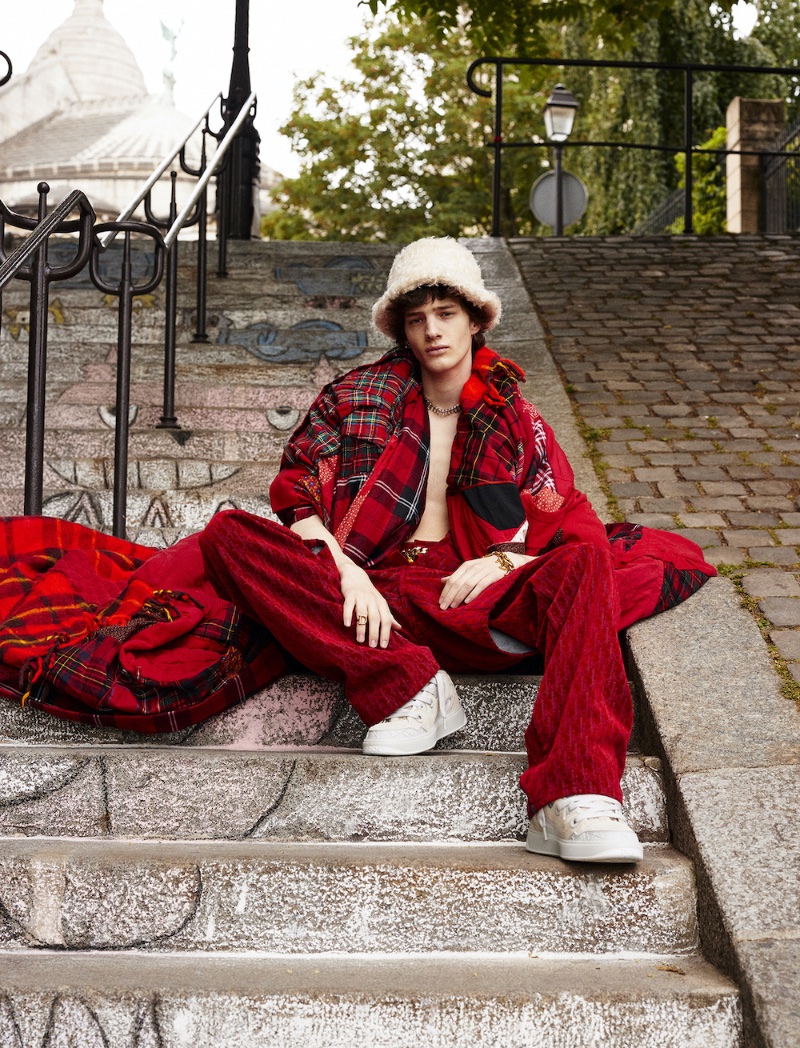 Dior Men Spring 2023 VMAN Editorial Joshua Thompson Model » Dior Men's California Couture Takes the Spotlight for VMAN Dior Men Spring 2023 VMAN Editorial Joshua Thompson Model