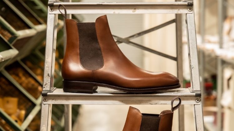 Carmina Leather Chelsea Boots Ladder