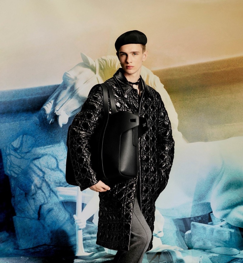 Dior Men Campaign Winter 2022 Alex Khristenko Model